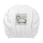 じゃがいもパークのウサギさん Big Crew Neck Sweatshirt