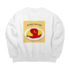 ないものねだりのおいしい川下り Big Crew Neck Sweatshirt