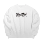 バイオレンスジャックフィルムの孤高の遠吠 Big Crew Neck Sweatshirt