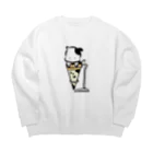 たえころりんのうしアイス Big Crew Neck Sweatshirt