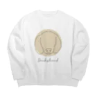 & dog.のミニチュアダックスフンド Big Crew Neck Sweatshirt