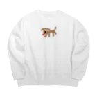 久保田明彦の犬 Big Crew Neck Sweatshirt