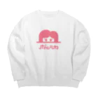 ポペルカSHOPのスウェット（ピンク） Big Crew Neck Sweatshirt
