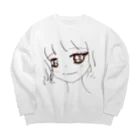 inko andのずっと君が好きだった Big Crew Neck Sweatshirt