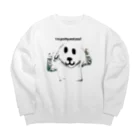 毛並みんの実写毛並みん・衣類 Big Crew Neck Sweatshirt