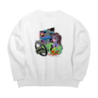 みどりいろ通信のJCT-ジャンクション- Big Crew Neck Sweatshirt