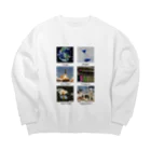 ちはるの感情 Big Crew Neck Sweatshirt