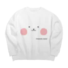 まとまとチャンネル【ネコペチ＆エレファン太郎】のネコペチ＠顔面 Big Crew Neck Sweatshirt