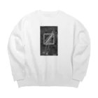 Takatsue_ski_schoolのたかつえSS 航空写真シリーズ Big Crew Neck Sweatshirt