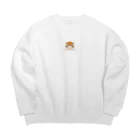 わかかのLESSER PANDA  Big Crew Neck Sweatshirt