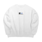 ひつじの島オンラインストアの作業中のヒツグラマー Big Crew Neck Sweatshirt