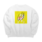 PiOPiOの濡れた上履き、優しさで乾く。 Big Crew Neck Sweatshirt