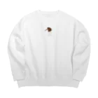 The Paradeのkiwi from NewZealand Big Crew Neck Sweatshirt