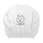 momoko_nekoの猫 Big Crew Neck Sweatshirt