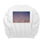 戸郷冬希の月明かり Big Crew Neck Sweatshirt