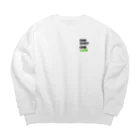 テキーラを飲まない理由がみつからないのONE SHOT ONE LIME Big Crew Neck Sweatshirt