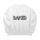 kosover's パーティ向けファッション販売のBAKED Big Crew Neck Sweatshirt