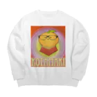 ルームメイト～五十嵐裕美～SHOPの【コタまき】 ビッグシルエットスウェット  Big Crew Neck Sweatshirt