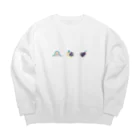 処理場の初夢_pixel Big Crew Neck Sweatshirt