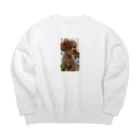 シャンティの可愛いシャンティ Big Crew Neck Sweatshirt