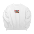 アクセルスタイルのガソリンスタンド　アイテム Big Crew Neck Sweatshirt