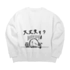 🐝QUEEN♾BEEのQUEEN∞BEE Big Crew Neck Sweatshirt