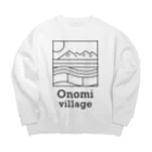 おやゆびカンパニーの大呑ビレッジ Big Crew Neck Sweatshirt