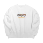 SHOP ICMTのもみお2 Big Crew Neck Sweatshirt