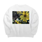 大和ショップの花 Big Crew Neck Sweatshirt