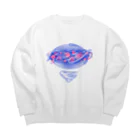 SOY Art-1 風阿弥のUFO-001 Big Crew Neck Sweatshirt