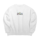 アクセルスタイルの猫の譲渡会 Big Crew Neck Sweatshirt