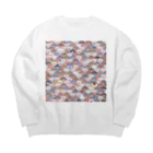 こつｗのおみせのわらわら文鳥 Big Crew Neck Sweatshirt