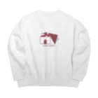 ちぇるしーのグッズ売り場のちぇるしーHome(赤) Big Crew Neck Sweatshirt