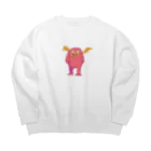 Mirai Gotoのdepressed yeti (hyperacusis) Big Crew Neck Sweatshirt