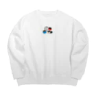 chaboのセツブン Big Crew Neck Sweatshirt