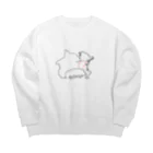 シュガソイの地元帰りたい(神奈川県) Big Crew Neck Sweatshirt