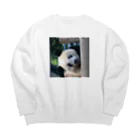 gackeyのひょっこり PANDA Big Crew Neck Sweatshirt