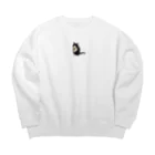 Udachikaの愛猫 Big Crew Neck Sweatshirt