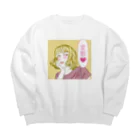 NightViewCompanyの「変態♡」 Big Crew Neck Sweatshirt