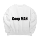 CoopMANのCoop MAN simple Big Crew Neck Sweatshirt