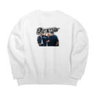 ハッピーにこちゃんのTHE BATI   Big Crew Neck Sweatshirt