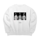 かもみらのお花 Big Crew Neck Sweatshirt