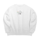 露店そなえ解放区のにんじんきらい Big Crew Neck Sweatshirt