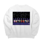 長与 千種 Chigusa Nagayoのマーベルドッグス笠地蔵 Big Crew Neck Sweatshirt