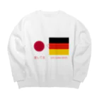 eaRlsの日独カップルへ　#国際カップル Big Crew Neck Sweatshirt