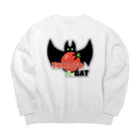 しがないのTOMATO&BAT Big Crew Neck Sweatshirt