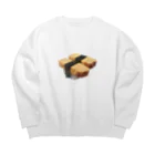 matsucooのたまご　寿司スウェット Big Crew Neck Sweatshirt