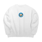 ヲタクの店の家にいたパンダ Big Crew Neck Sweatshirt