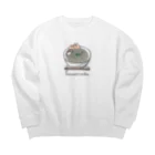 ジーナショップ(たぬき多め)のたぬき蕎麦 Big Crew Neck Sweatshirt