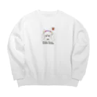 まおのせらむん Big Crew Neck Sweatshirt